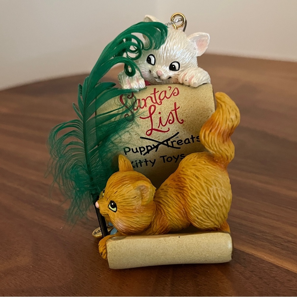 CAT Christmas Ornament Merry Mischief Makers American Greetings 16th in Series